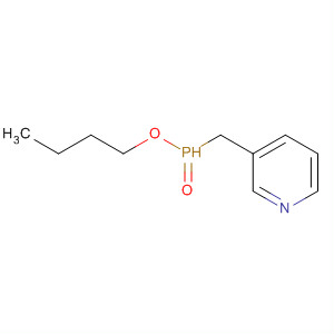 Phosphinic acid, (3-pyridinylmethyl)-, butyl ester