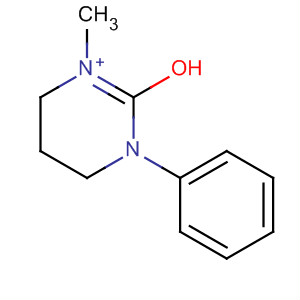 Pyrimidinium, 3,4,5,6-tetrahydro-1-methyl-3-phenyl-, hydroxide
