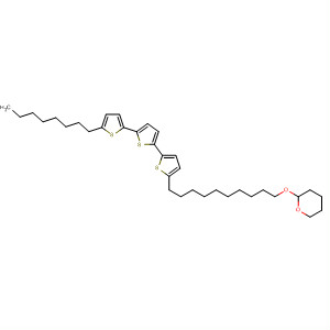 2H-Pyran,tetrahydro-2-[[10-(5''-octyl[2,2':5',2''-terthiophen]-5-yl)decyl]oxy]-
