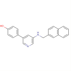 Phenol, 4-[5-[(2-naphthalenylmethyl)amino]-3-pyridinyl]-