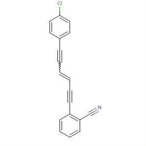 Benzonitrile, 2-[6-(4-chlorophenyl)-3-hexene-1,5-diynyl]-