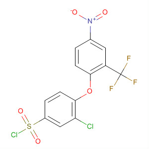Benzenesulfonyl chloride,3-chloro-4-[4-nitro-2-(trifluoromethyl)phenoxy]-