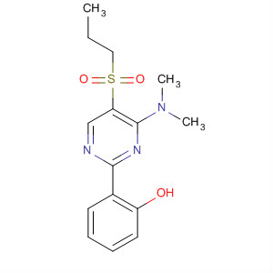 Phenol, 2-[4-(dimethylamino)-5-(propylsulfonyl)-2-pyrimidinyl]-