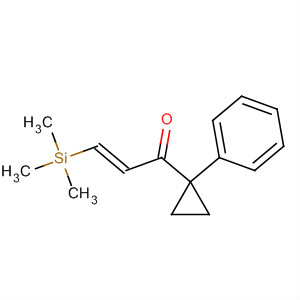 2-Propen-1-one, 1-(1-phenylcyclopropyl)-3-(trimethylsilyl)-, (2E)-