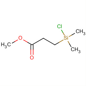 Propanoic acid, 3-(chlorodimethylsilyl)-, methyl ester
