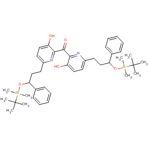 Methanone,bis[6-[3-[[(1,1-dimethylethyl)dimethylsilyl]oxy]-3-phenylpropyl]-3-hydroxy-2-pyridinyl]-