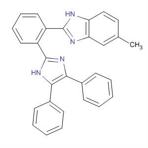 1H-Benzimidazole,2-[2-(4,5-diphenyl-1H-imidazol-2-yl)phenyl]-5-methyl-