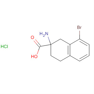 2-Naphthalenecarboxylic acid, 2-amino-8-bromo-1,2,3,4-tetrahydro-,hydrochloride
