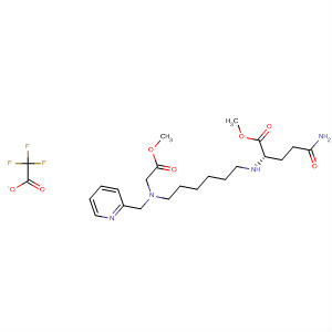 L-Glutamine,N-[6-[(2-methoxy-2-oxoethyl)(2-pyridinylmethyl)amino]hexyl]-, methylester, mono(trifluoroacetate)