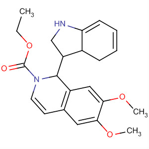 2(1H)-Isoquinolinecarboxylic acid,3,4-dihydro-1-(1H-indol-3-yl)-6,7-dimethoxy-, ethyl ester