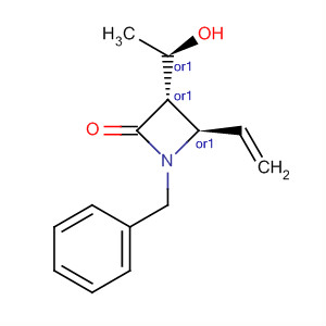 2-Azetidinone, 4-ethenyl-3-[(1R)-1-hydroxyethyl]-1-(phenylmethyl)-,(3S,4R)-rel-