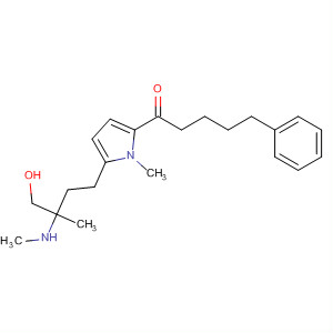 1-Pentanone,1-[5-[4-hydroxy-3-methyl-3-(methylamino)butyl]-1-methyl-1H-pyrrol-2-yl]-5-phenyl-