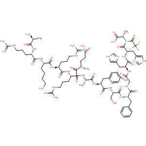 L-Alanine,N-(trifluoroacetyl)-L-alanyl-L-arginyl-L-lysyl-L-arginyl-L-a-glutamyl-L-arginyl-L-alanyl-L-tyrosyl-L-seryl-L-phenylalanylglycyl-L-histidyl-L-histidyl-