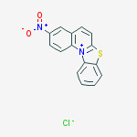 3-nitro-[1,3]benzothiazolo[3,2-a]quinolin-12-ium;chloride
