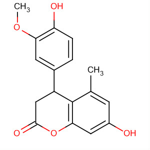 2H-1-Benzopyran-2-one,3,4-dihydro-7-hydroxy-4-(4-hydroxy-3-methoxyphenyl)-5-methyl-
