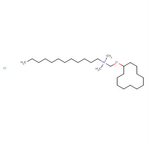 1-Dodecanaminium, N-[(cyclododecyloxy)methyl]-N,N-dimethyl-,chloride