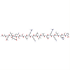L-Proline,L-asparaginyl-L-glutaminyl-L-a-glutamyl-L-isoleucyl-L-lysyl-L-seryl-L-seryl-L-leucyl-L-arginyl-L-lysyl-L-leucyl-L-isoleucyl-L-valyl-L-asparaginyl-L-arginyl-L-lysyl-L-isoleucyl-L-histidyl-L-seryl-