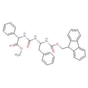 2-Oxa-4,6,8-triazadecan-10-oic acid,1-(9H-fluoren-9-yl)-3,7-dioxo-9-phenyl-5-(phenylmethyl)-, methyl ester,(5S,9S)-