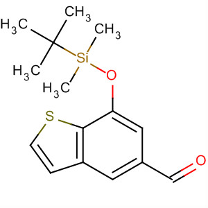 Benzo[b]thiophene-5-carboxaldehyde,7-[[(1,1-dimethylethyl)dimethylsilyl]oxy]-