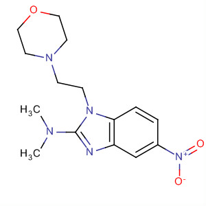 1H-Benzimidazol-2-amine,N,N-dimethyl-1-[2-(4-morpholinyl)ethyl]-5-nitro-