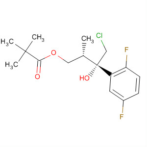 Propanoic acid, 2,2-dimethyl-,(2S,3S)-4-chloro-3-(2,5-difluorophenyl)-3-hydroxy-2-methylbutyl ester
