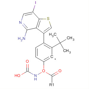 Carbamic acid, [4-(4-amino-7-iodothieno[3,2-c]pyridin-3-yl)phenyl]-,1,1-dimethylethyl ester