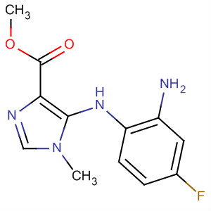 1H-Imidazole-4-carboxylic acid,5-[(2-amino-4-fluorophenyl)amino]-1-methyl-, methyl ester