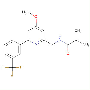 Propanamide,N-[[4-methoxy-6-[3-(trifluoromethyl)phenyl]-2-pyridinyl]methyl]-2-methyl-