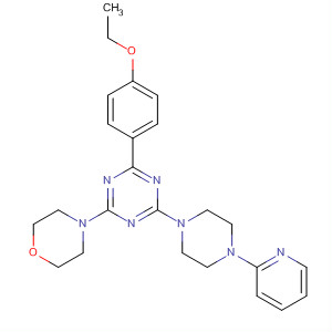 1,3,5-Triazine,2-(4-ethoxyphenyl)-4-(4-morpholinyl)-6-[4-(2-pyridinyl)-1-piperazinyl]-