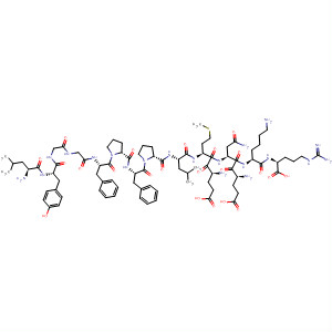 L-Arginine,L-leucyl-L-tyrosylglycylglycyl-L-phenylalanyl-L-prolyl-L-phenylalanyl-L-prolyl-L-leucyl-L-a-glutamyl-L-methionyl-L-a-glutamyl-L-asparaginyl-L-lysyl-