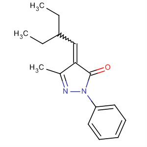 3H-Pyrazol-3-one, 4-(2-ethylbutylidene)-2,4-dihydro-5-methyl-2-phenyl-