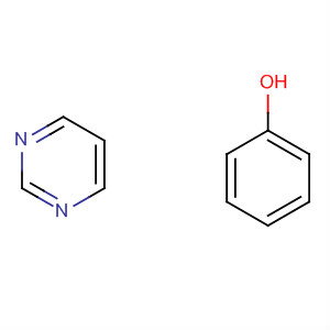 Phenol, compd. with pyrimidine (1:1)