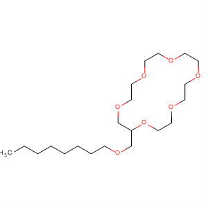 1,4,7,10,13,16-Hexaoxacyclooctadecane, 2-[(octyloxy)methyl]-