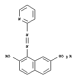 2-Naphthalenesulfonicacid, 7-hydroxy-8-[2-(2-pyridinyl)diazenyl]-