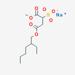 BUTANEDIOIC ACID SULFO-,4-(2-ETHYLHEXYL) 1-METHYL ESTER,SODIUM SALT