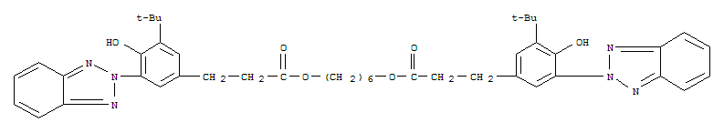 2-(2H-Benzotriazol-2-yl)-5-tert-butyl-4-hydroxyphenylpropionic acid 1,6-hex