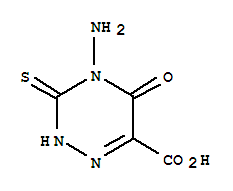 1,2,4-Triazine-6-carboxylicacid,4-amino-2,3,4,5-tetrahydro-5-oxo-3-thioxo-
