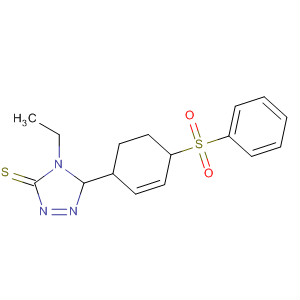 3H-1,2,4-Triazole-3-thione,4-ethyl-2,4-dihydro-5-[4-(phenylsulfonyl)phenyl]-