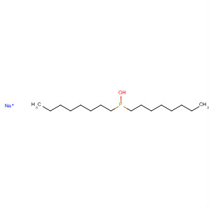 Phosphinous acid, dioctyl-, sodium salt
