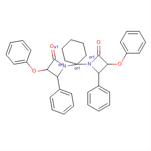2-Azetidinone,1,1'-(1R,2R)-1,2-cyclohexanediylbis[3-phenoxy-4-phenyl-,(3R,3'R,4S,4'S)-rel-