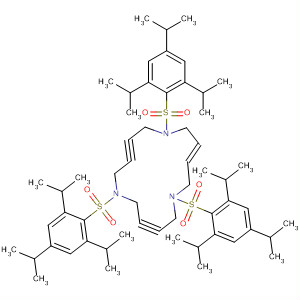 1,6,11-Triazacyclopentadec-3-ene-8,13-diyne,1,6,11-tris[[2,4,6-tris(1-methylethyl)phenyl]sulfonyl]-, (3E)-