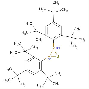 Thiadiphosphirane, bis[2,4,6-tris(1,1-dimethylethyl)phenyl]-, trans-