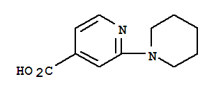 2-PIPERIDIN-1-YLISONICOTIC ACID 97%2-PIPERIDIN-1-YLPYRIDIN-4-YLCARBOXYLIC ACID