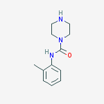 N-(2-methylphenyl)piperazine-1-carboxamide