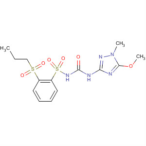 Benzenesulfonamide,N-[[(5-methoxy-1-methyl-1H-1,2,4-triazol-3-yl)amino]carbonyl]-2-(propylsulfonyl)-
