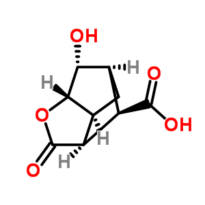 (3S,3aS,5S,6R,6aS,7R)-6-hydroxy-2-oxohexahydro-2H-3,5-methanocyclopenta[b]furan-7-carboxylic acid