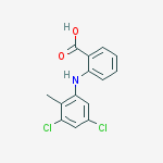 Benzoic  acid,  2-[(3,5-dichloro-2-methylphenyl)amino]-