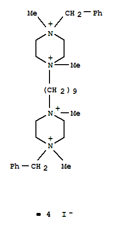 1,1'-nonane-1,9-diylbis(4-benzyl-1,4-dimethylpiperazinediium) tetraiodide