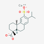 calcium (1R,4aR,10aR)-1,4a-dimethyl-7-propan-2-yl-6-sulfonato-2,3,4,9, 10,10a-hexahydrophenanthrene-1-carboxylate