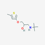 1-(tert-Butylamino)-3-(5-methyl-3-thienyloxy)-2-propanol